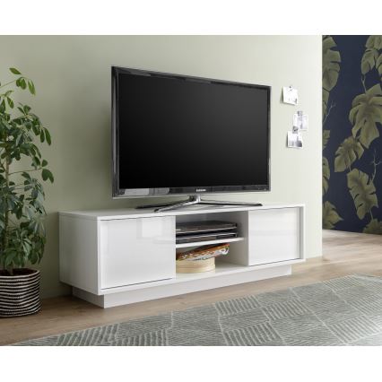 TV-Lowboard IDEA Weiß