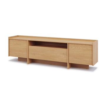 TV-Lowboard KEMI 197x57 cm Eiche Cremona