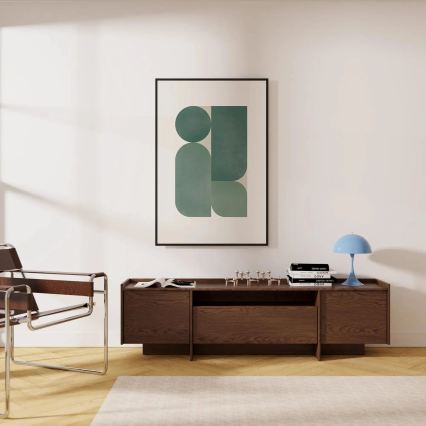 TV-Lowboard KEMI 197x57 cm Eiche
