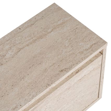 TV-Lowboard KREDE 160 x 30 cm, beige