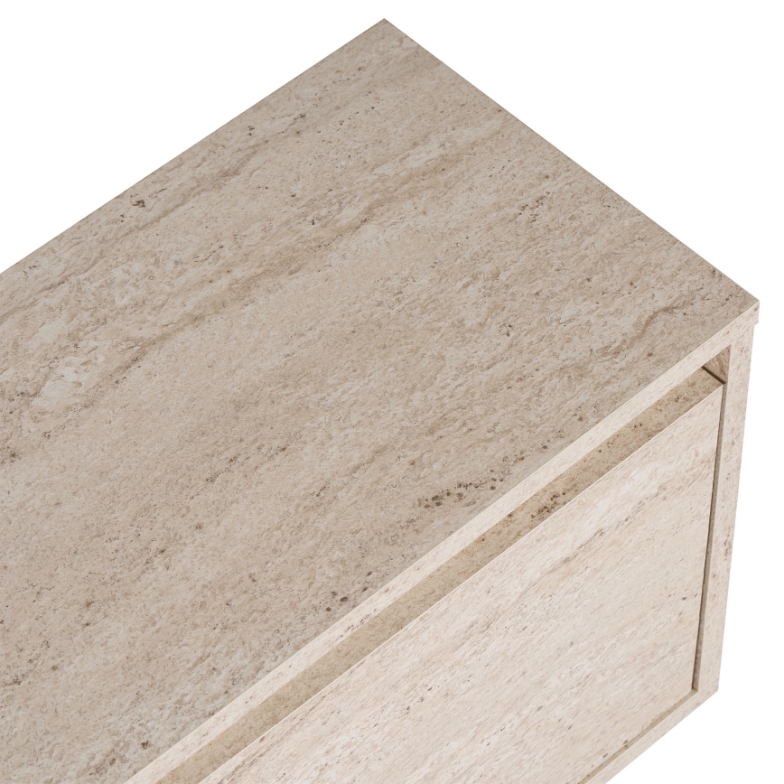 TV-Lowboard KREDE 160 x 30 cm, beige