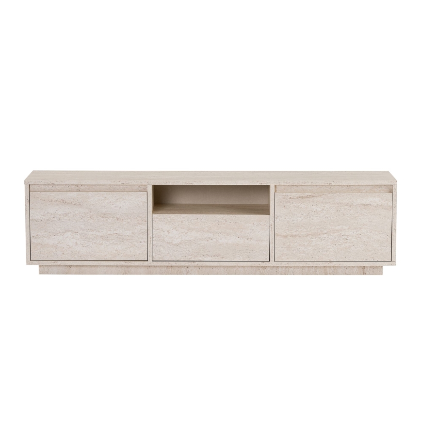TV-Lowboard KREDE 160 x 30 cm, beige