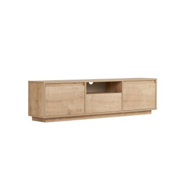 TV-Lowboard KREDE 160x30 cm Eiche