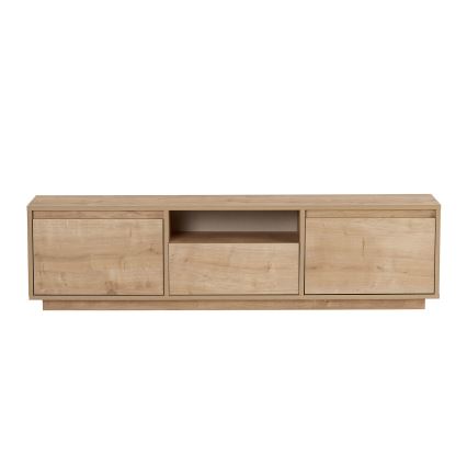 TV-Lowboard KREDE 160x30 cm Eiche