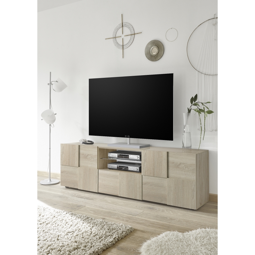 TV-Lowboard SERIAN Sonoma-Eiche
