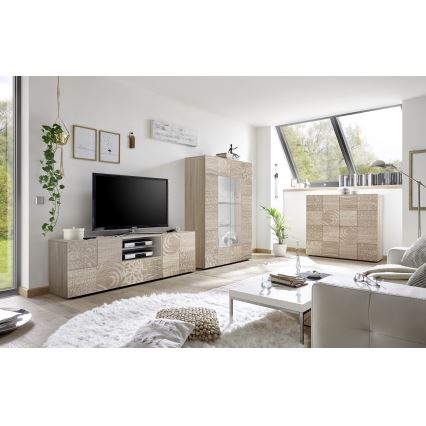 TV-Tisch ARIA Sonoma-Eiche