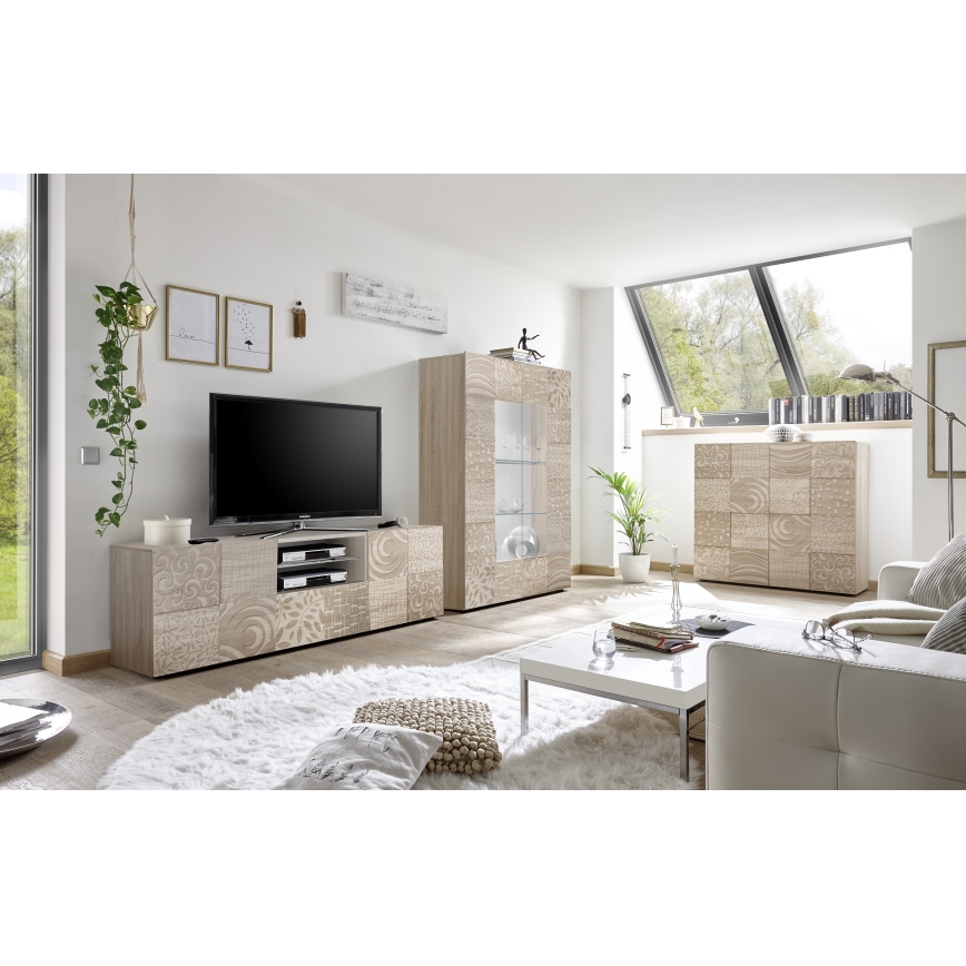 TV-Tisch ARIA Sonoma-Eiche