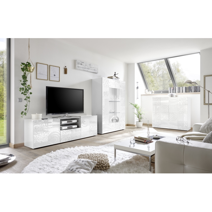 TV-Tisch ARIA Weiß