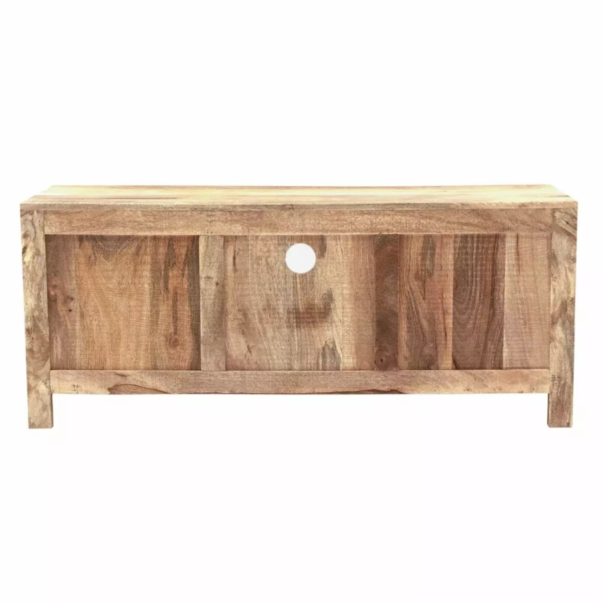 TV-Tisch MANU 120x50 cm Massivholz/Mangobaum