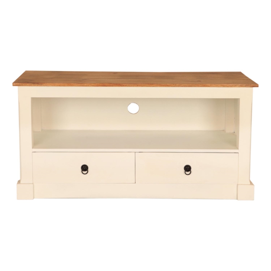 TV-Tisch RETRO 60x120 cm Massivholz/Mangobaum