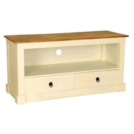 TV-Tisch RETRO 60x120 cm Massivholz/Mangobaum