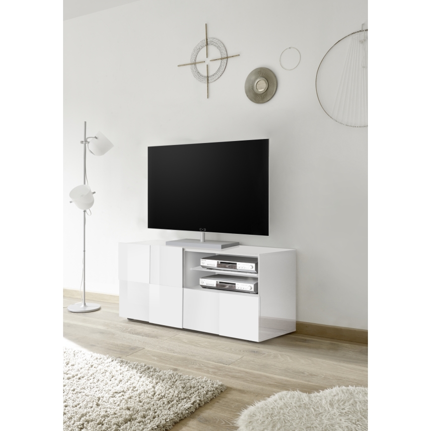 TV-Tisch SERIAN weiß