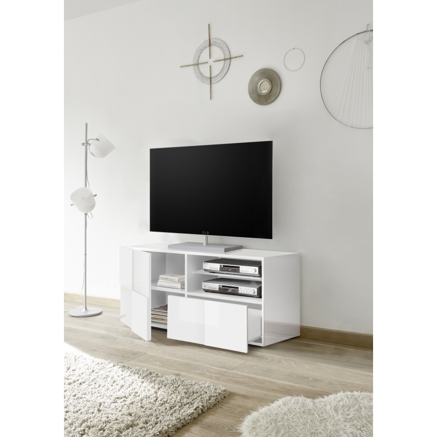 TV-Tisch SERIAN weiß