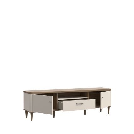 TV-Tisch VIRO, Braun/Beige