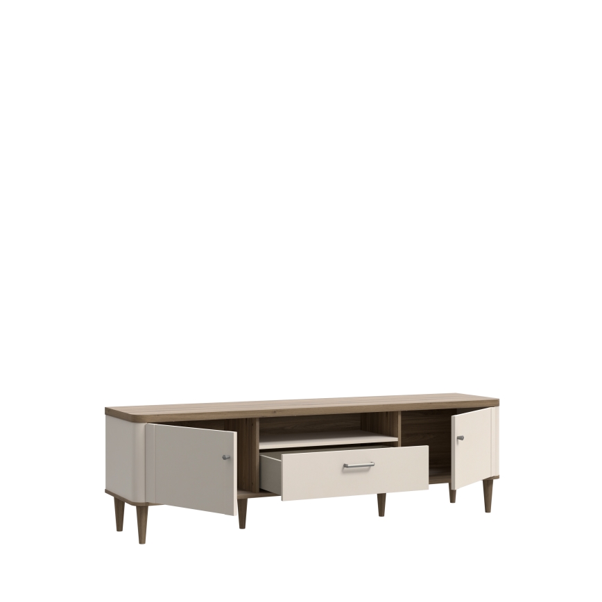 TV-Tisch VIRO, Braun/Beige