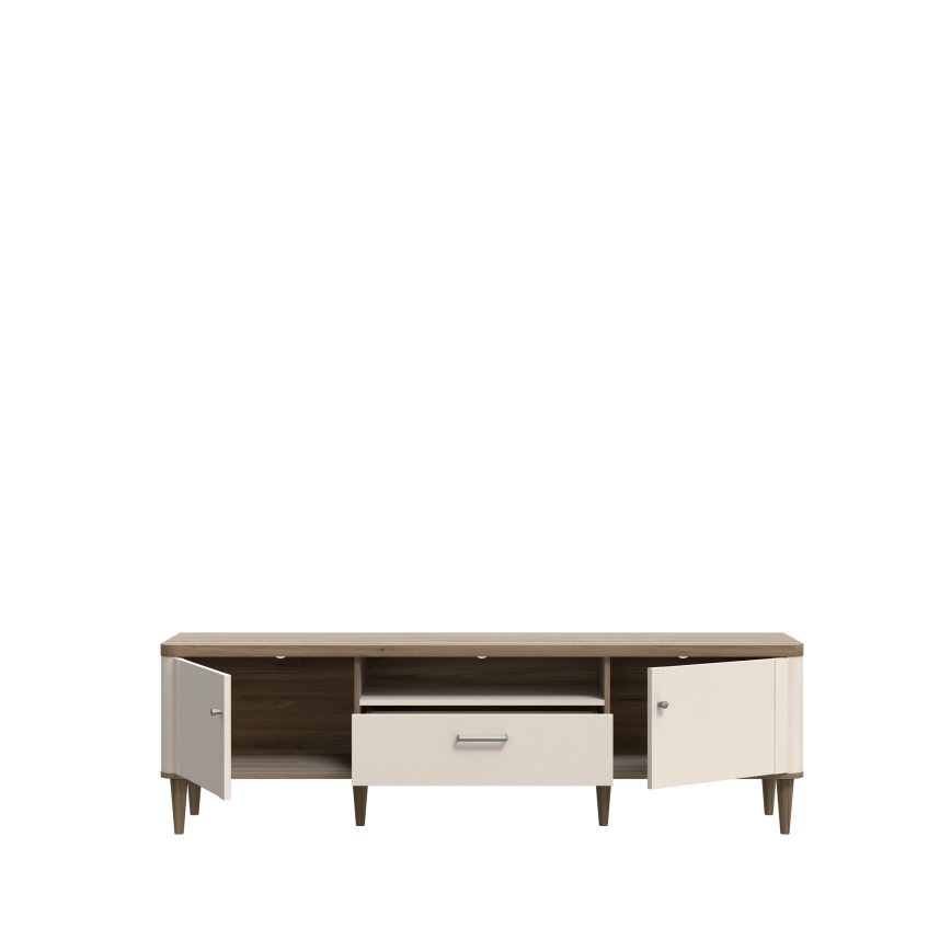 TV-Tisch VIRO, Braun/Beige