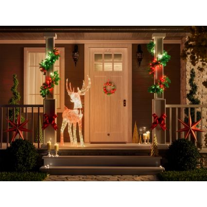Twinkly - Dimmbares RGBW-LED-Weihnachtsrentier REINGEERS 250 LEDs IP44 Wi‑Fi