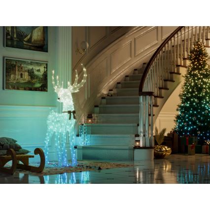 Twinkly - Dimmbares RGBW-LED-Weihnachtsrentier REINGEERS 250 LEDs IP44 Wi‑Fi