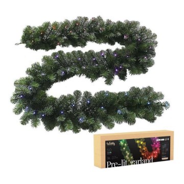 Twinkly - Dimmbare LED-RGBW-Weihnachtsdekoration PRE-LIT GARLAND 50xLED 3,15 m Wi-Fi