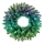 Twinkly - Dimmbarer LED-RGB-Weihnachtskranz PRE-LIT WREATH 50xLED d 61cm Wi-Fi