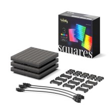 Twinkly - SET 3x Dimmbares LED-RGB-Panel SQUARES 64xLED 16x16 cm Wi-Fi