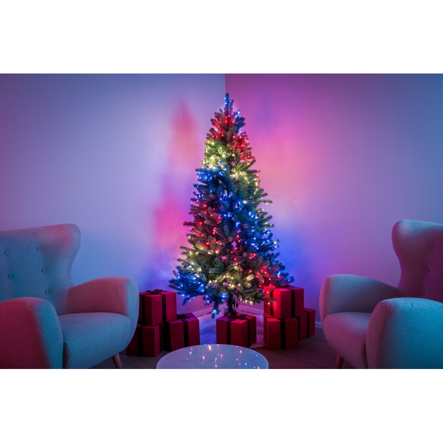 Twinkly - LED RGBW dimmbarer Weihnachtsbaum TREE 435 LEDs 2,1 m Wi-Fi