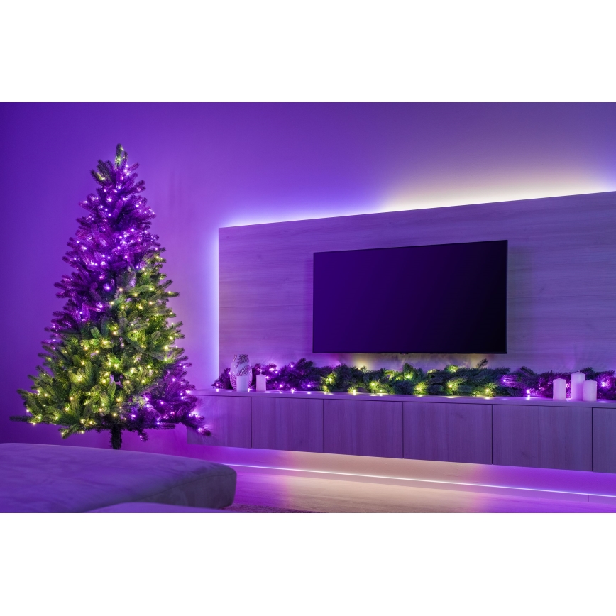 Twinkly - LED RGBW dimmbarer Weihnachtsbaum TREE 435 LEDs 2,1 m Wi-Fi