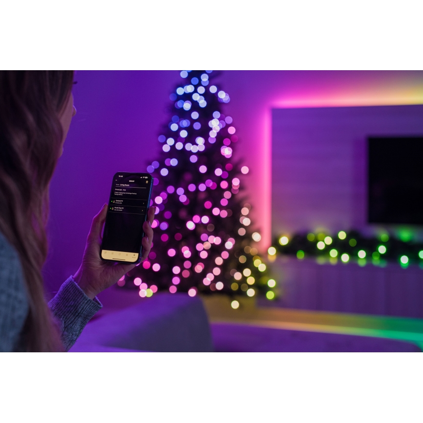 Twinkly - LED RGBW dimmbarer Weihnachtsbaum TREE 435 LEDs 2,1 m Wi-Fi