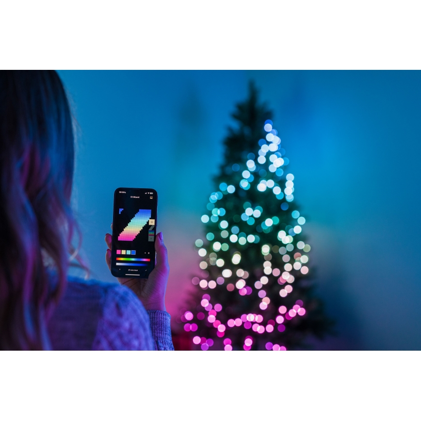 Twinkly - LED RGBW dimmbarer Weihnachtsbaum TREE 435 LEDs 2,1 m Wi-Fi