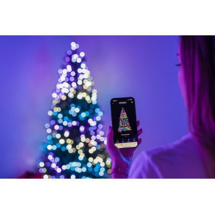 Twinkly - LED RGBW dimmbarer Weihnachtsbaum TREE 435 LEDs 2,1 m Wi-Fi