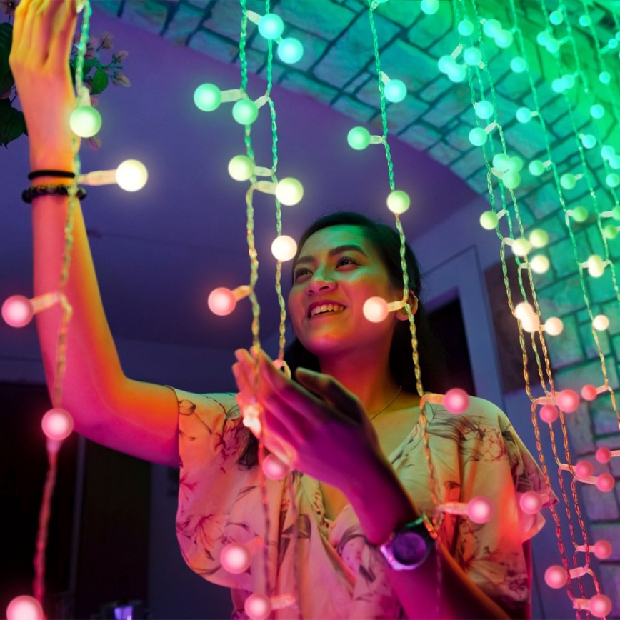 Twinkly - Dekorative Silikon-Endkappen MINI CAPS 100 Stk.