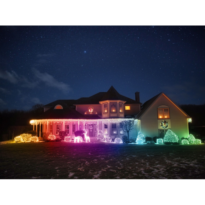 Twinkly - Dimmbares Outdoor-Weihnachtsrentier LED RGBW REINGEERS 160xLED IP44 Wi-Fi