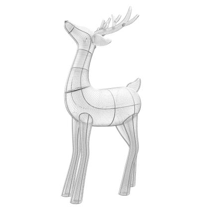 Twinkly - Dimmbares Outdoor-Weihnachtsrentier LED RGBW REINGEERS 240xLED IP44 Wi-Fi