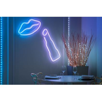 Twinkly - Dimmbarer LED-RGB-Streifen DOTS 60xLED 3 m Wi-Fi USB