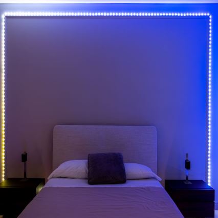 Twinkly - Dimmbarer LED-RGB-Streifen für den Außenbereich DOTS 200xLED 10 m IP44 Wi-Fi