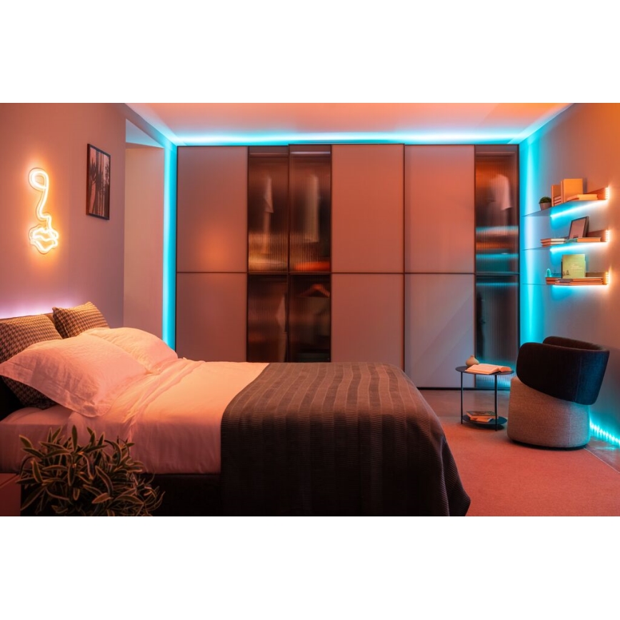 Twinkly - LED RGB Außen-Dimmstreifen DOTS 400xLED 20 m IP44 Wi-Fi