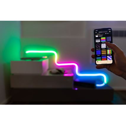 Twinkly - Dimmbarer LED-RGB-Streifen FLEX 200xLED 2 m Wi-Fi