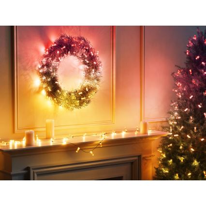 Twinkly - dimmbare RGB-LED-Lichterkette CANDIES, 200 LEDs, 14 m, USB, WLAN