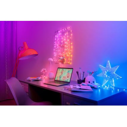 Twinkly - Dimmbare LED-RGB-Weihnachtskette CANDIES 100xLED 8 m USB Wi-Fi