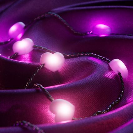 Twinkly - LED RGB dimmbare Lichterkette CANDIES 200xLED 14 m USB Wi-Fi