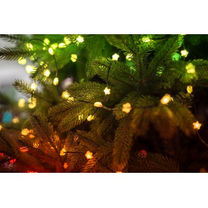 Twinkly - dimmbare LED-RGB-Lichterkette CANDIES, 100 LEDs, 8 m, USB, Wi-Fi