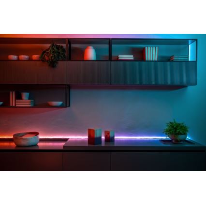 Twinkly - Dimmbarer LED-RGB-Verlängerungsstreifen LINE 100xLED 1,5 m Wi-Fi