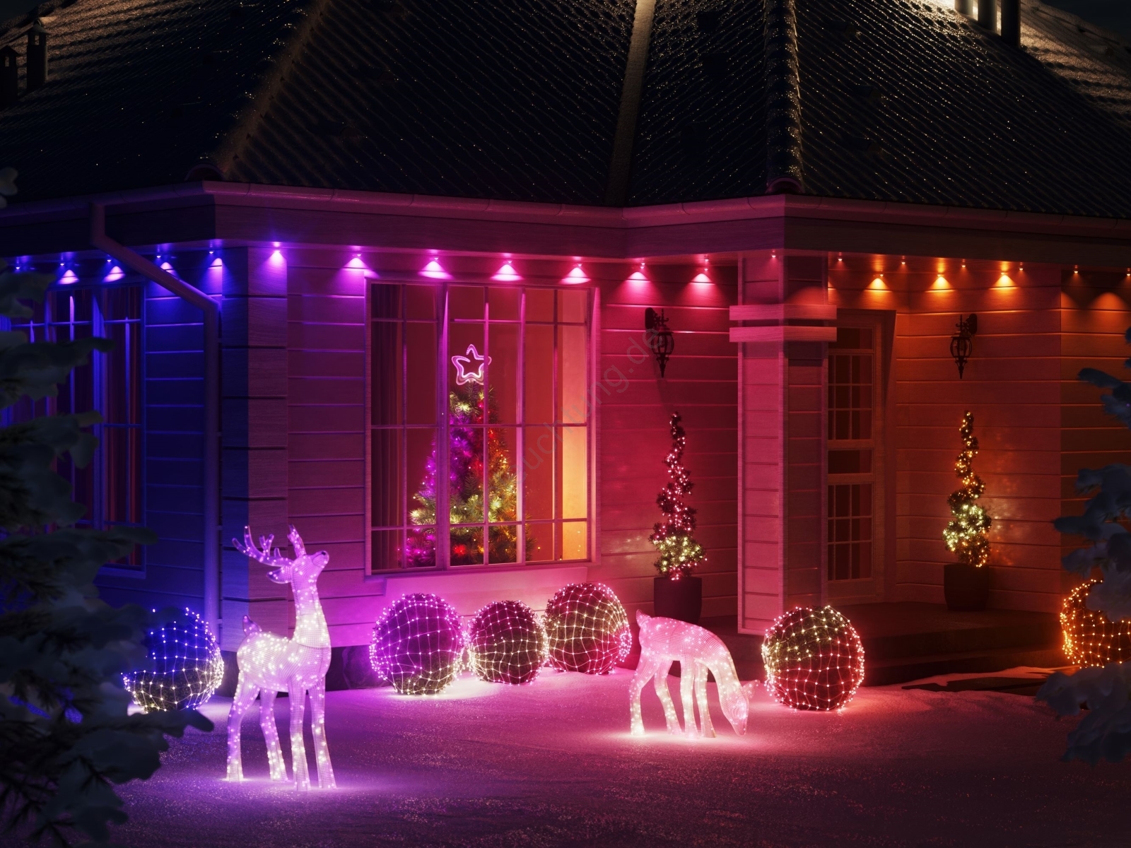 butlers kiel Kieliszek Ze Szkła Z Recyklingu Authentic 360 Ml 10203003 Kabellose Novaliv LED Weihnachtssterne