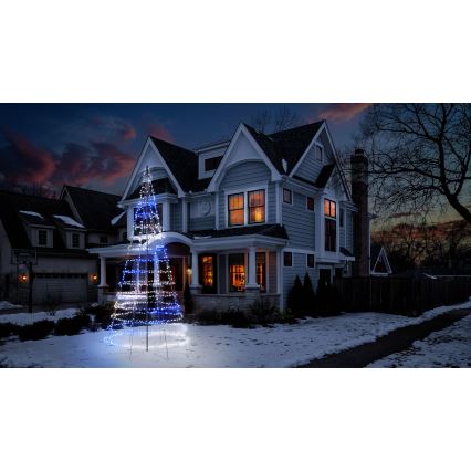 Twinkly - LED RGBW Dimmbare Außen-Weihnachtsbaum LIGHT TREE 1000xLED 6 m IP44 Wi-Fi