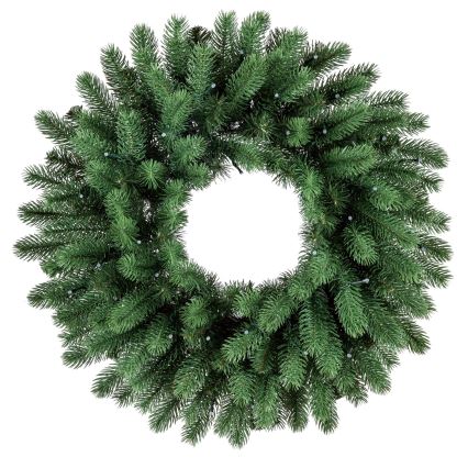 Twinkly - Dimmbarer LED-RGB-Weihnachtskranz PRE-LIT WREATH 50xLED d 61cm Wi-Fi