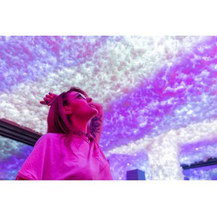 Twinkly - Dimmbare LED-RGB-Weihnachtslichterkette für den Außenbereich STRINGS 400xLED 35,5m IP44 Wi-Fi