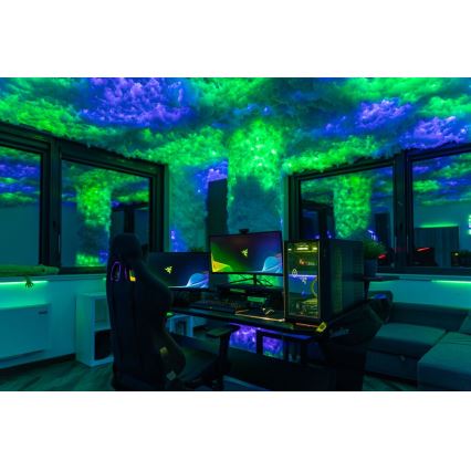 Twinkly - Dimmbare LED-RGB-Weihnachtslichterkette für den Außenbereich STRINGS 400xLED 35,5m IP44 Wi-Fi