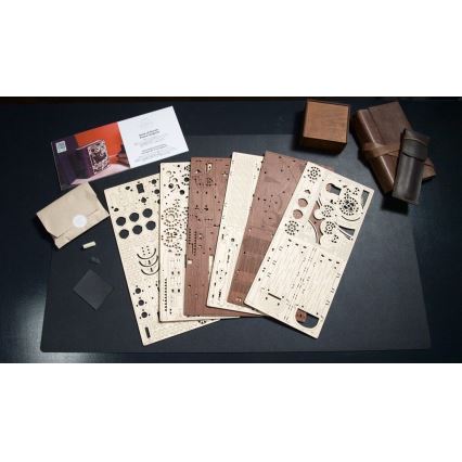 Ugears - 3D mechanisches Holzpuzzle Buch der Geheimnisse