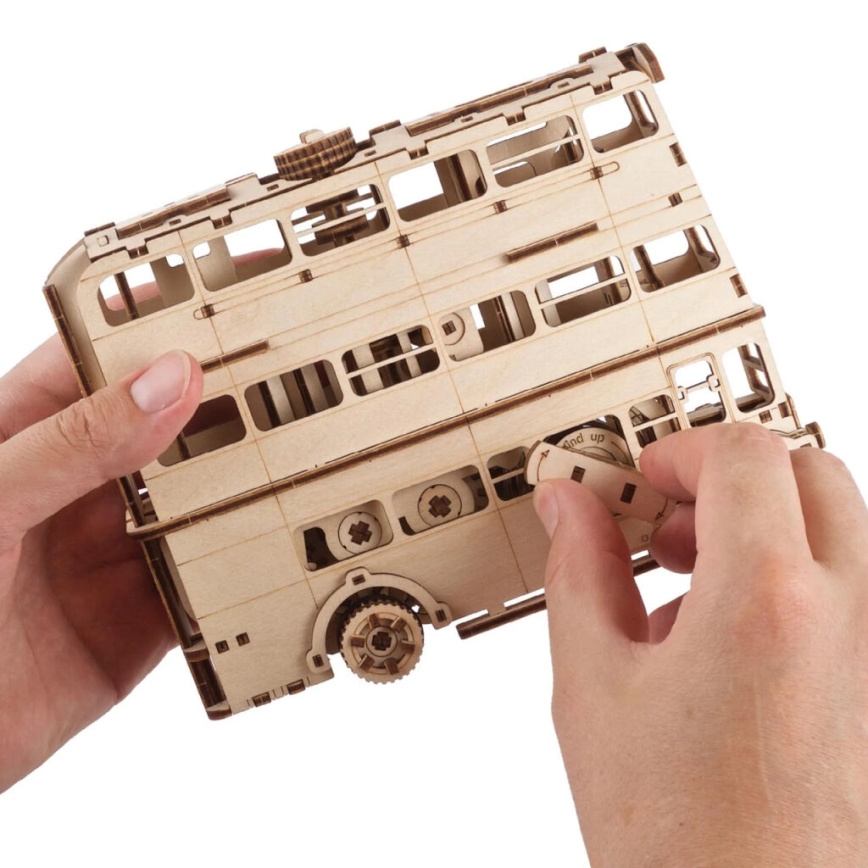 Ugears - Mechanisches 3D-Holzpuzzle Harry Potter Fahrender Ritter