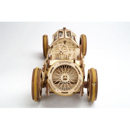 Ugears - Mechanisches 3D-Holzpuzzle U9 Auto Grand Prix